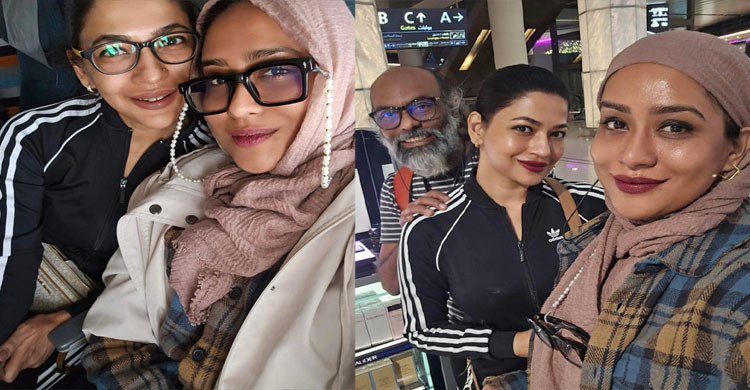 ‘মাস্টার’ নিয়ে নেদারল্যান্ডসে উড়াল দিলেন বাঁধন ও মম
